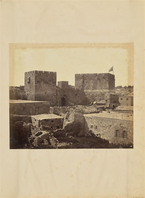 Tower of David, Jerusalem (Getty Museum)