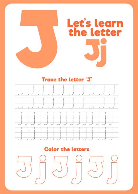 Printable Letter J For Preschoolers | Printablee