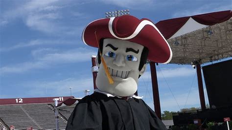 Sam the Minuteman at UMass Amherst Commencement - UMass in Video - UMass Amherst In Video