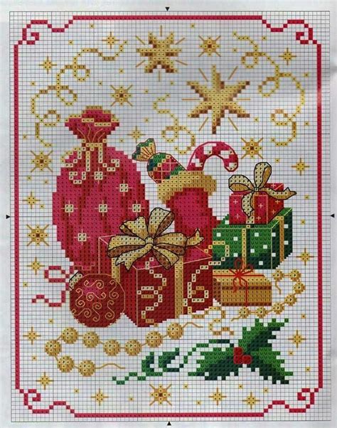 Christmas cross stitch charts free 32 | Punto de cruz navidad, Punto de cruz navideño, Animales ...