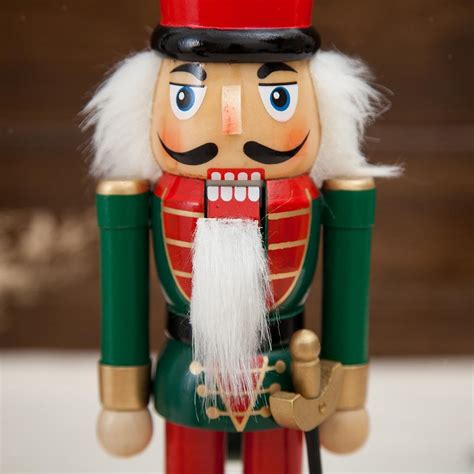 Assorted Wooden Nutcracker Walnut Soldier Statue Figure Festival ...