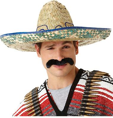 Mexican Pancho Costume Villa Mustache 9040 - Private Island Party