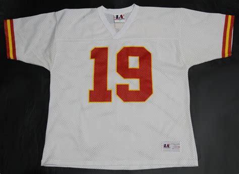 Vintage Kansas City Chiefs #19 Joe Montana NFL jersey by Logo Athletic ...