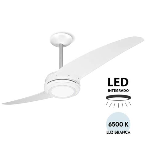 Ventilador de Teto Spirit 203 Branco Led - My Spirit