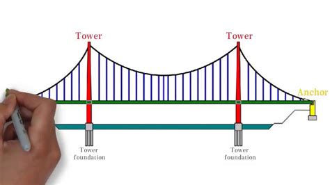 Why suspension bridge are so common? How they work? - YouTube