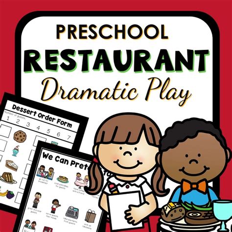 Restaurant Dramatic Play - Preschool Teacher 101