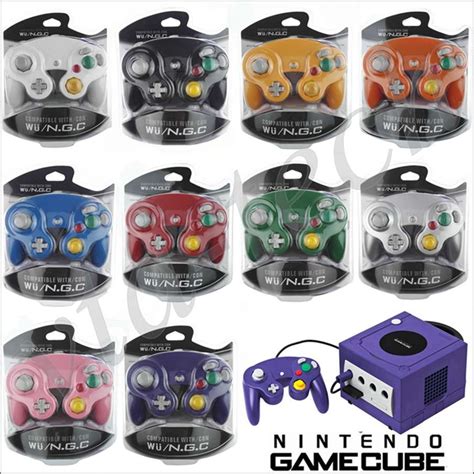 NEW Game Controller for Nintendo Gamecube NGC or Wii Multiple Colors--Pink