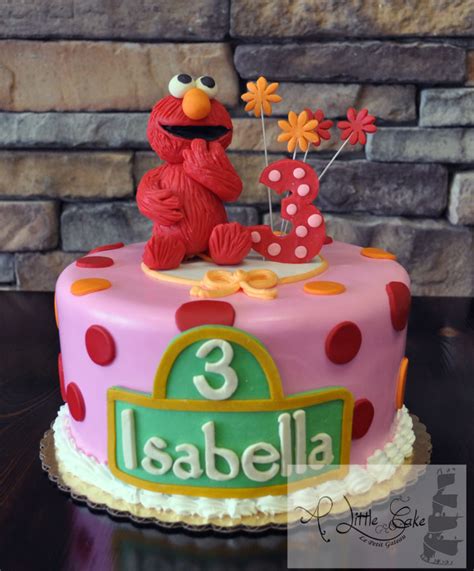 Elmo Birthday Cake | Elmo Cake - A Little Cake