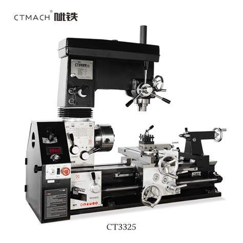 Combination Drilling Milling Lathe 3 in 1 Lathe Mill Combo Machine ...