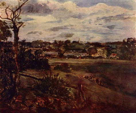 View of Highgate from Hampstead Heath - John Constable - WikiArt.org ...