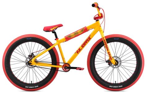 SE Bikes Fat Ripper 26w 2019 BMX Bike - Yellow