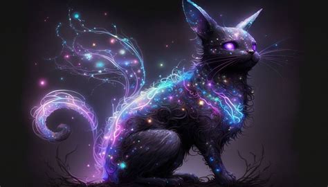 Neon Cat Wallpapers - 4k, HD Neon Cat Backgrounds on WallpaperBat