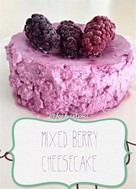 Ripped Recipes - Mixed Berry Cheesecake