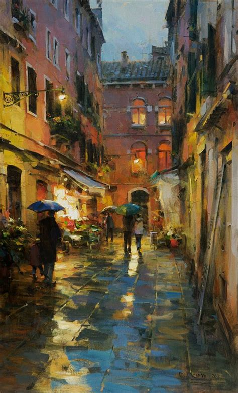 Dmitri Danish, 1966 ~ Venice Evening | Tutt'Art@ | Pittura • Scultura ...