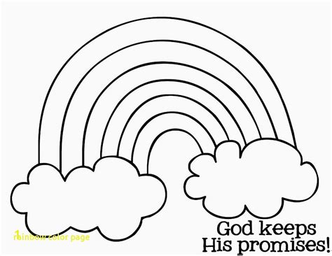 Noah S Ark and Rainbow Coloring Pages | divyajanan