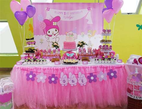 Sanrio, My Melody / Birthday "My Sweet Melody" | Catch My Party | Birthday party planner ...