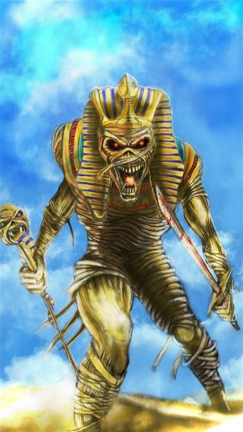 Iron Maiden Powerslave Wallpaper