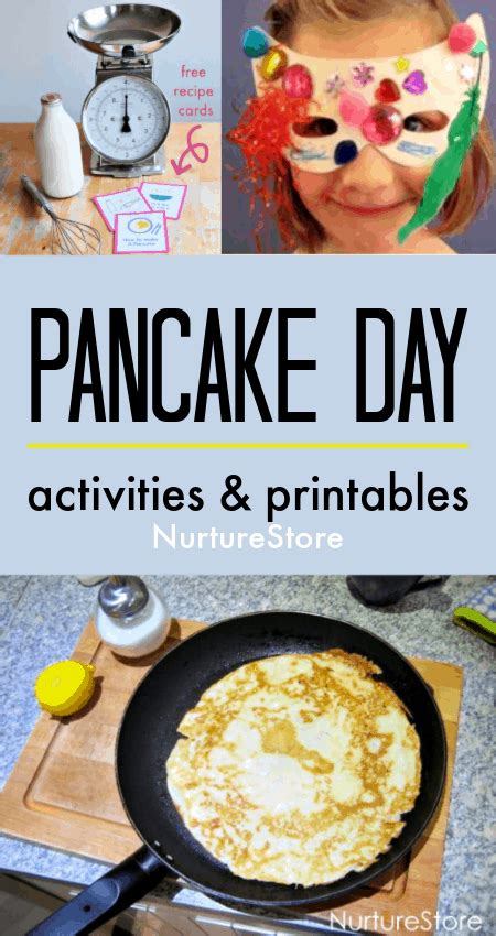 Shrove Tuesday activities for pancake day - NurtureStore | Shrove tuesday activities, Pancake ...