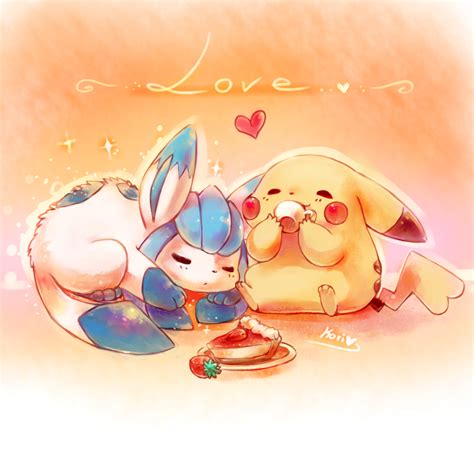 ~love~ by kori7hatsumine on deviantART | Cute pokemon, Pokemon, Pikachu