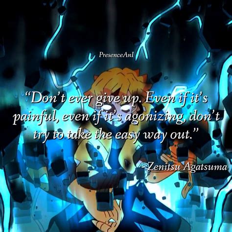 | Save & Follow | Zenitsu Agatsuma • Demon Slayer • Kimetsu no Yaiba | Anime quotes ...