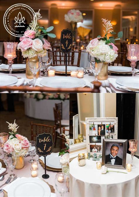 A Beautiful Beau Rivage wedding reception - Susie Linquist Photography