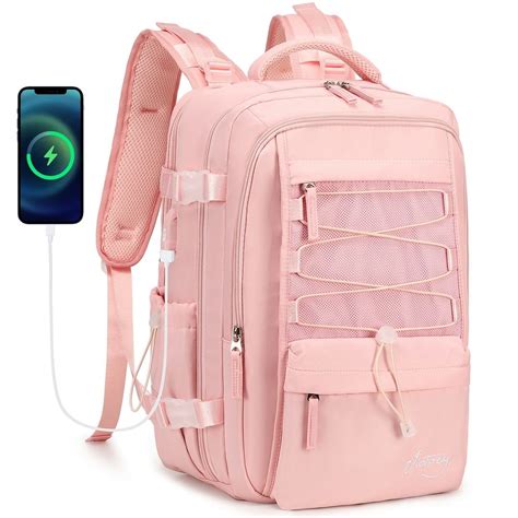 Travel Backpack for Women Men 15.6 Inch Laptop Backpacks with USB Port ...