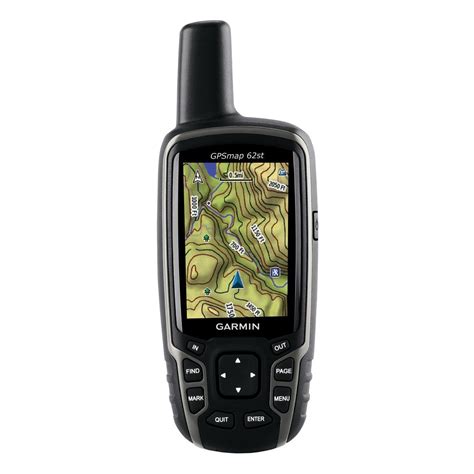 Garmin Gpsmap 62st Handheld Gps Navigator - Portable - 2.6" - 65000 Colors - Altimeter, Compass ...