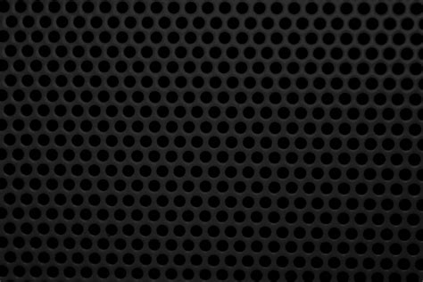 Free picture: black, metal mesh, round holes, texture