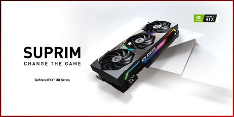 MSI GeForce RTX 3070 Ti SUPRIM X 8GB OC GPU - RTX 3070 Ti SUPRIM X 8G | CCL