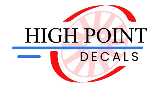 High Point Decals logo