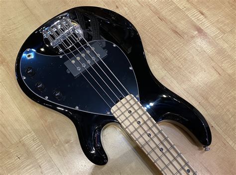 Sterling By Music Man StingRay Ray5 5-String Bass (Black) — Andy Babiuk's Fab Gear