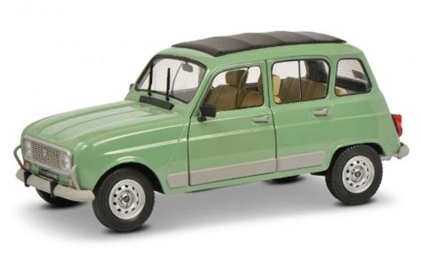 Diecast model cars Renault 4 1/18 Solido GTL green 1978 - Alldiecast.us