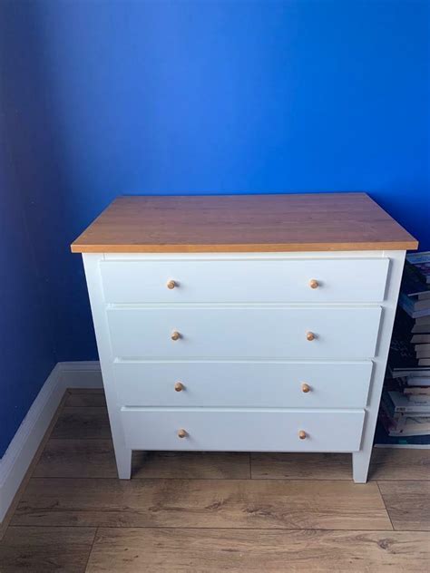 White wood chest of drawers | in Sunderland, Tyne and Wear | Gumtree