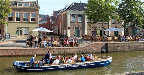 Groningen: Open Boat City Canal Cruise | GetYourGuide