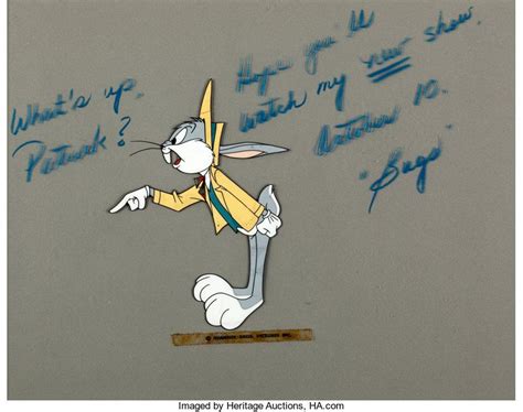 The Bugs Bunny Show Bugs Bunny Production Cel (Warner Brothers, 1960 ...