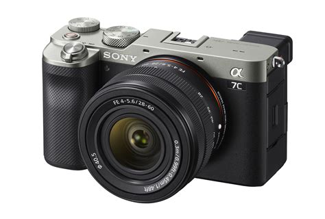 Sony's budget full-frame A7C camera has an all-new compact body