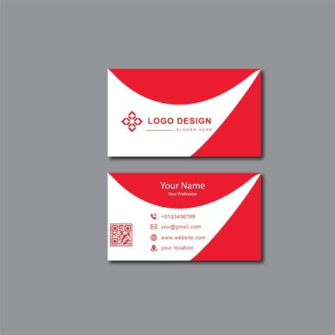 Premium Vector | Creative business card template