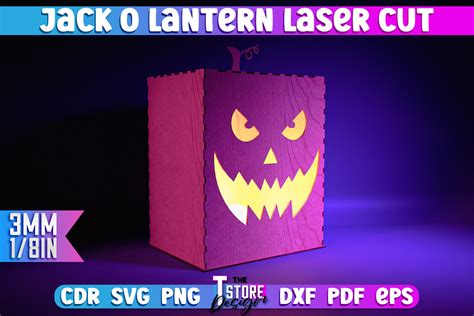 Jack O Lantern Laser Cut SVG Bundle | Graphic by The T Store Design ...