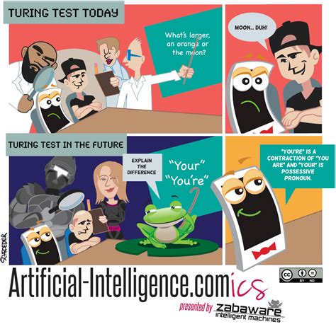 AI Comics: Turing Today and in the Future (Comic #4)