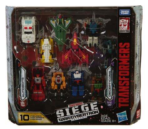 Micromasters Autobots vs. Decepticons (10 Figures) (Transformers, War ...