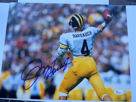 Jim Harbaugh Autographed Memorabilia | Signed Photo, Jersey ...