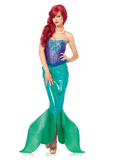 Women's Mermaid Deep Sea Siren Costume - Walmart.com