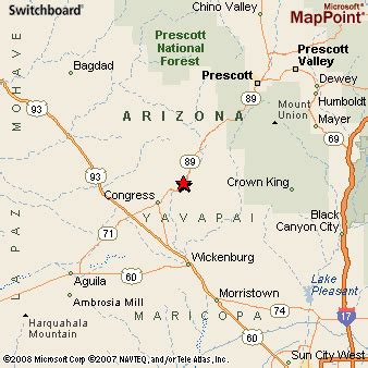 Where is Yarnell, Arizona? see area map & more