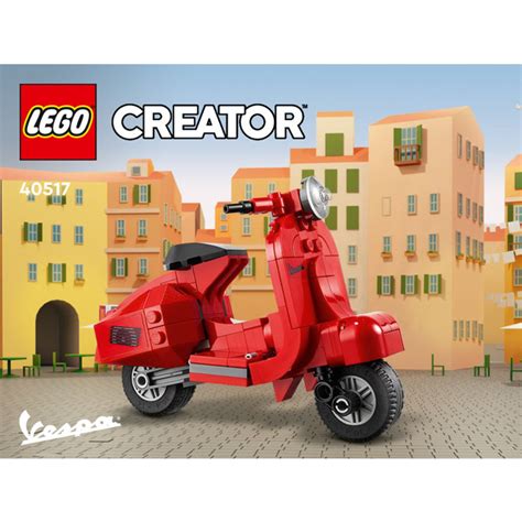 LEGO Vespa Set 40517 Instructions | Brick Owl - LEGO Marketplace