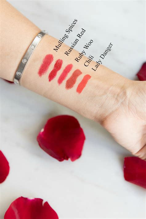 Five Red Lipsticks to Try Now - Andee Layne