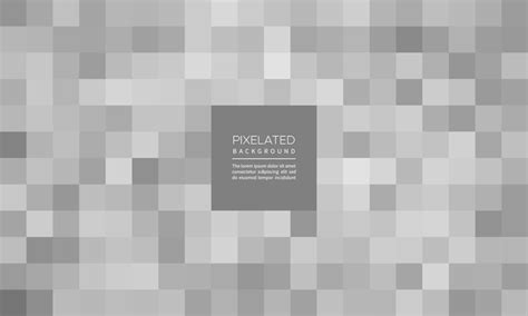 Premium Vector | Pixelated silver colour geometric blur background