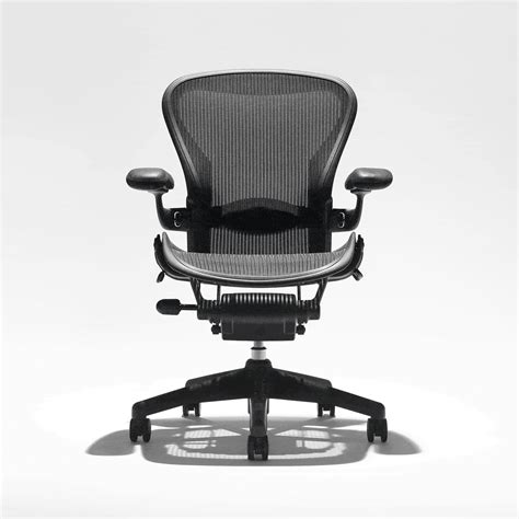 Herman Miller Aeron Used Size B Full Function Task Chair, Carbon National Office Interiors And ...