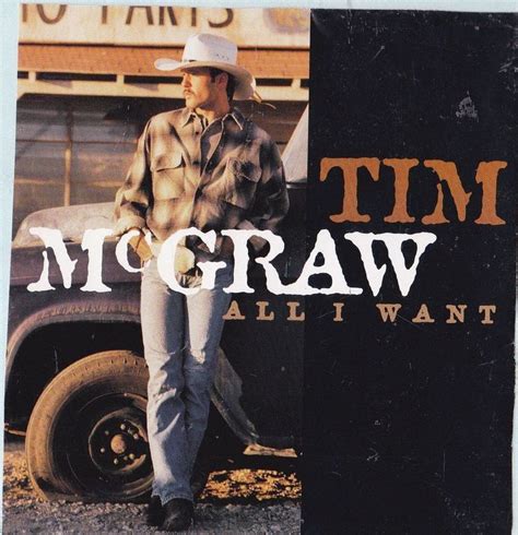 Tim McGraw Band STICKER Album Cover Art Country Music All I Want DECAL Trucks | Tim mcgraw ...