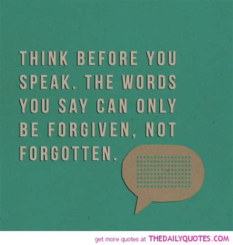 Think Before You Post Quotes. QuotesGram