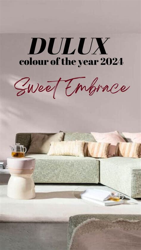 Dulux 2024 Colour of the Year: Sweet Embrace - The Nordroom